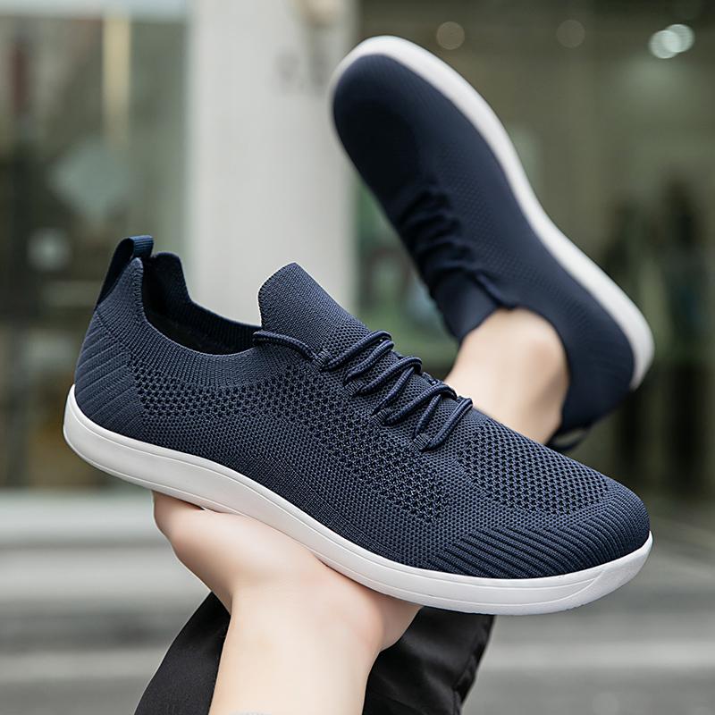 Fashion Wide Toe Barefoot Shoes for Men Women Casual Breathable Sports Shoes Man Lace Up Walking Men Shoes Non Slip Running Shoes