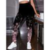 2026 Womens High-Waist Printed Yoga Leggings Casual Slim Fit Activewear Pants