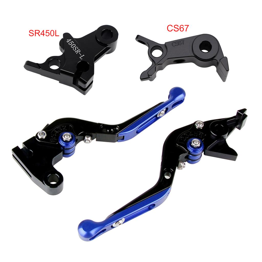 Verstellbarer Kupplungsbremshebel passend für VOGE DS900X 900DSX 2024-2026 Blau