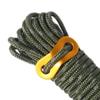 4 Guy Lines Tent Cords Lightweight Camping Rope with Aluminum Guylines Adjuster Tensioner Tarp,