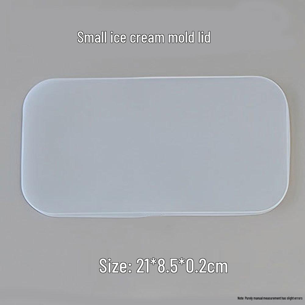 DIY 4-Cavity Oval Silicone Ice Cream & Popsicle Mold