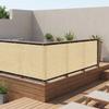 Dust-proof Balcony Fence Privacy Shade Screen Sun Protection Windscreen Mesh Cover  Outdoor Garden