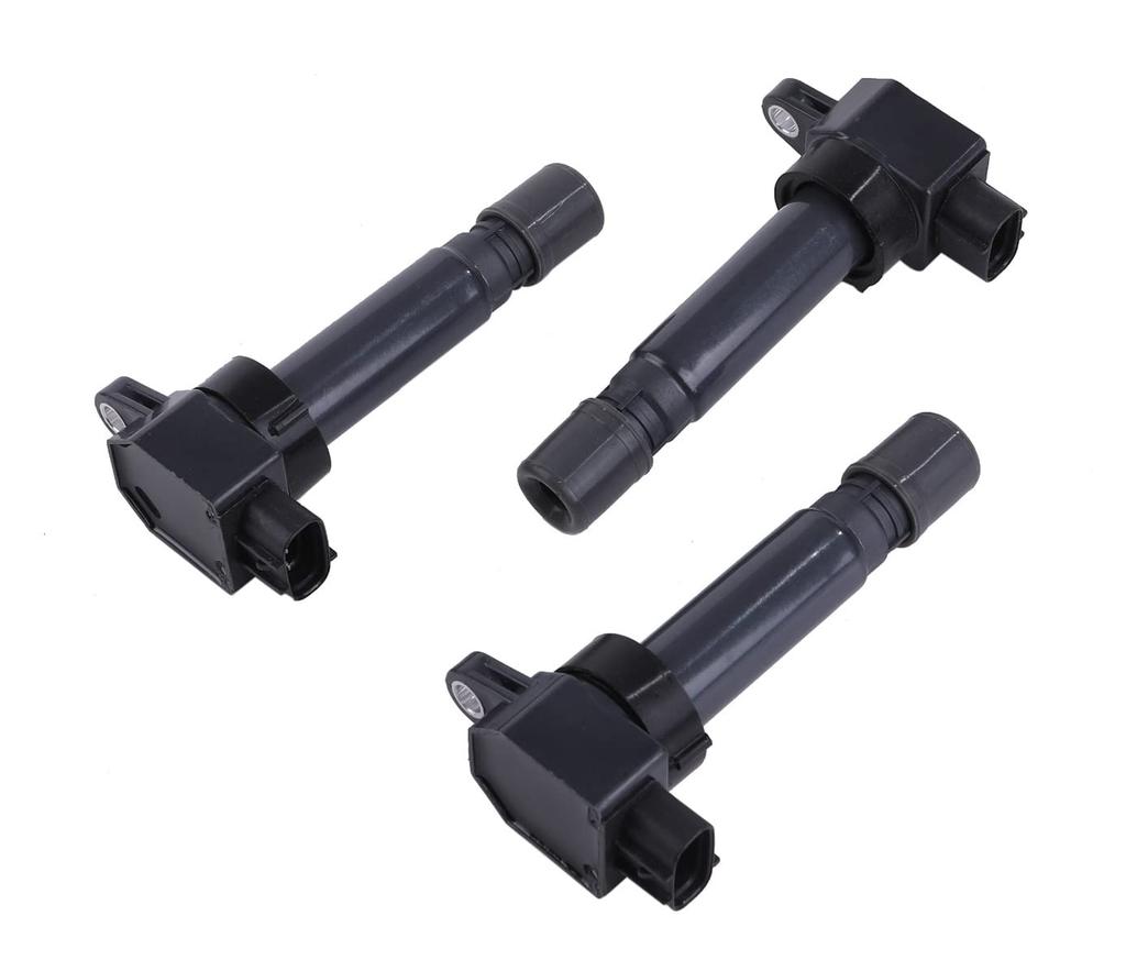 Set of 3 Suzuki Ignition Coils for Carry Kei (Product Code 33400-76G00) DA52T, DA62T, DA63T, DA65T, DB52T, HN11S, HN12S, HN21S, HN22S, Etc.