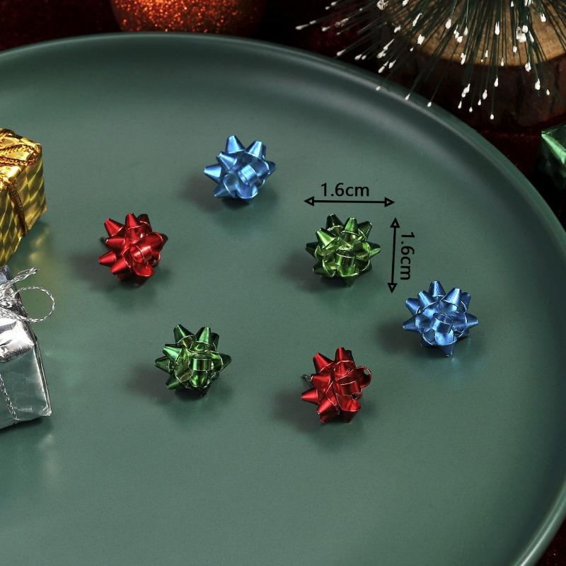 Hot Christmas earrings, Christmas snowflake simple festive earrings, stud earrings, women's earrings combination