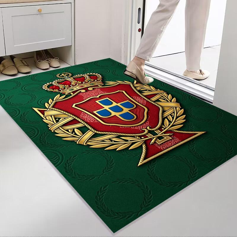Royal Emblem carpet Home Decor Doormat Fashion Christmas gifts Protective pad