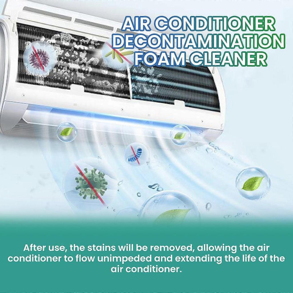 Air Conditioning Cleaning Foam Cleaner, Home Air Conditioning Inside And Outside The Machine Clean Dirt Dust Air Fresh