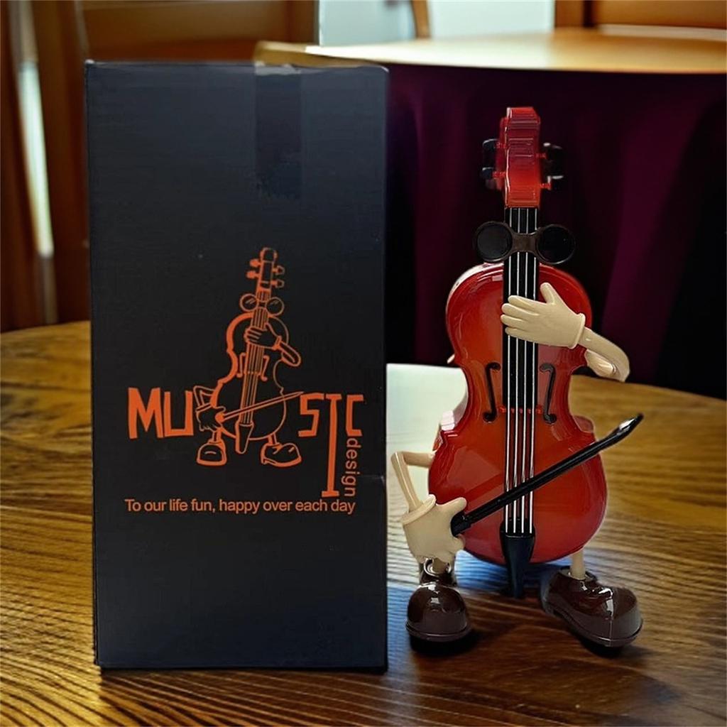 Violins Cellos Guitar Melodies Boxes Swinging Motion Decoration Craftsmanship Gift Present