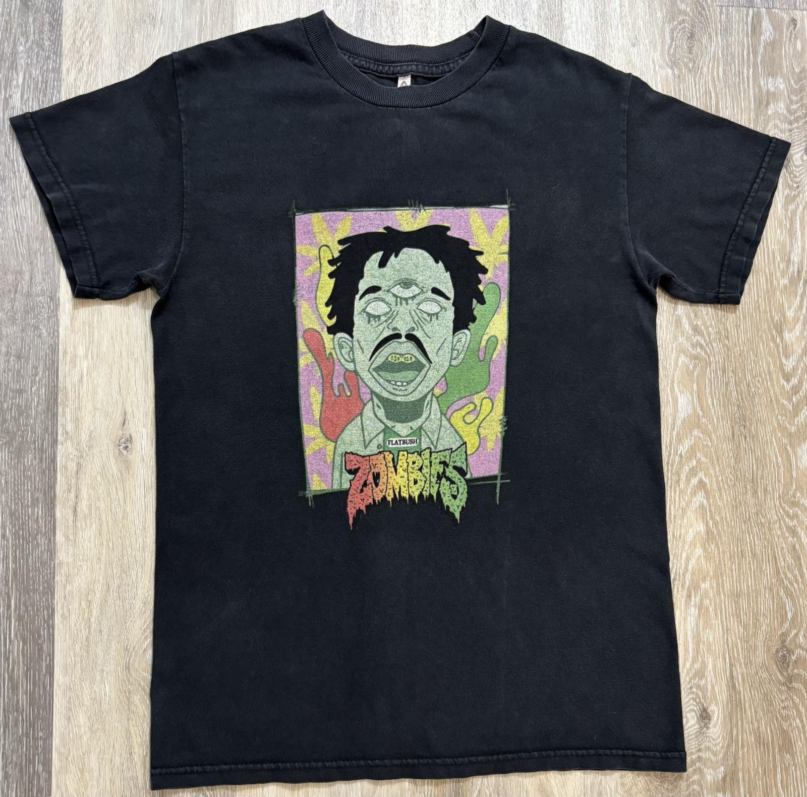 Flatbush Zombies Third Eye T-Shirt Meechy Darko 3001: A Laced Odyssey Size Small Unisex T-Shirt S