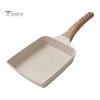 Japanese Tamagoyaki Pan with Wooden Handle Nonstick Rectangle Omelette Egg Roll Maker Steak Tamago Frying Pan Kitchen Cooking Tools Cookware
