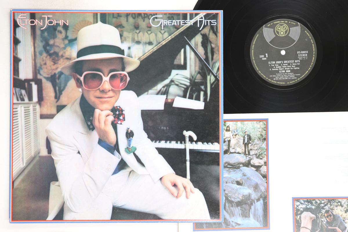 

LP Record ELTON JOHN - Elton John s Greatest Hits IFS80055 DJM 1974 Japan Rock Used