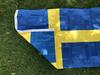 (SKY FLAG)free Shipping Swedish Flag 3ft X 5ft Hanging  SWE SE The Kingdom of Sweden Flag Polyester Standard Hanging Flag Banner
