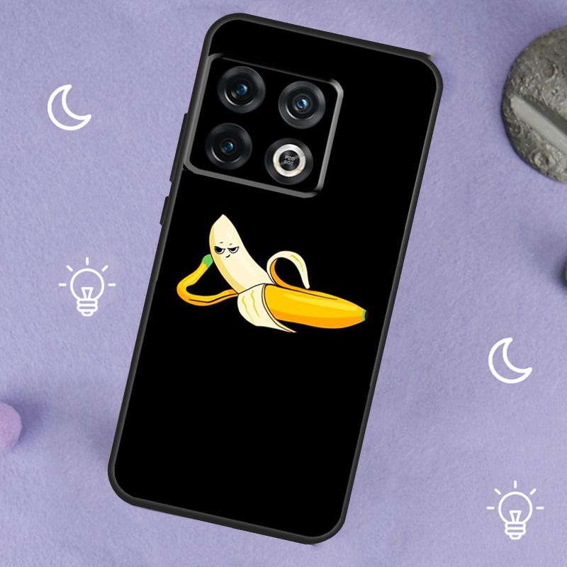 Memes Cartoon Funny Banana Case For OnePlus 13R 12R 10R 13T 15 13 12 11 8T 10T Nord CE 4 3 2 Lite N20 N30 Nord 5 Cover