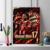 Michael Olise Soccer Star 100% Round Full Drill 5D DIY Diamond Painting Embroidery Cross Stitch Rhinestone Decor