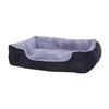Dibea , Lit Pour Chien, Panier Avec Coussin Réversible (L) 75 X 60 Cm, Gris/noir - DB00522