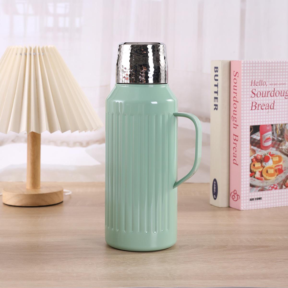 316 Stainless Steel Insulated Teapot & Thermos - Large Capacity Tea Brewing & Stewing Pot 1000ML