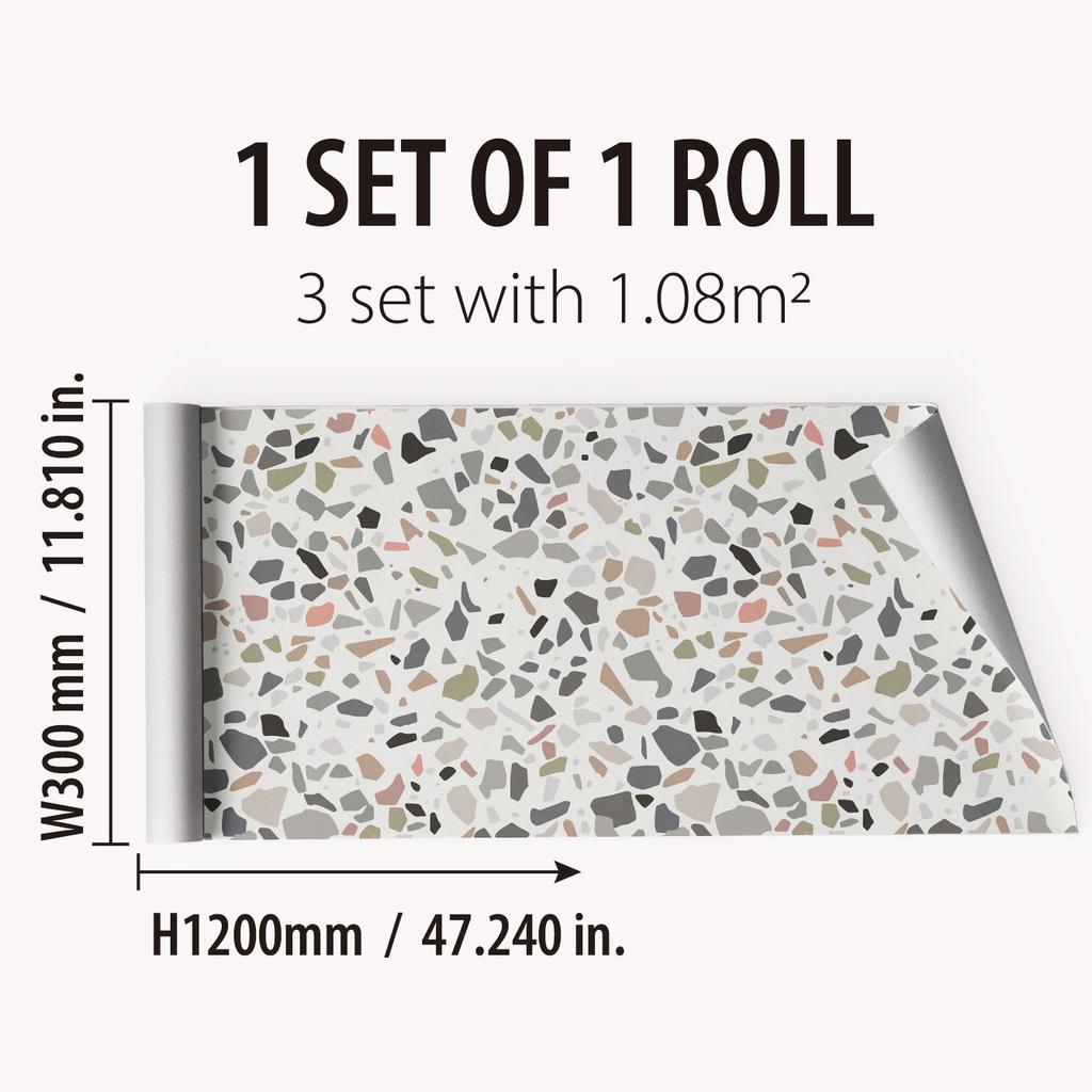 Bohemian Style Thickened Kitchen Sticker Waterproof Self-Adhesive Kitchen And Bathroom Wall Sticker Home Decoration Ethnic Pattern Wall Sticker