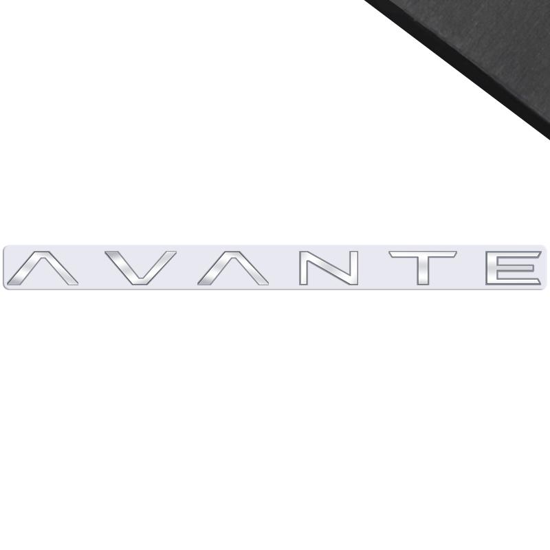 

1Pc 3D Metal For AVANTE 2020 2021 2022 Letter Emblem Car Rear Trunk Decals Badge Auto Accessories Styling