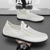 Breathable Hollow Out Casual Walking Driving Shoes Lazy Shoes Chaussure Hombre Summer Men Shoes Slip-on Loafers Casual Shoes
