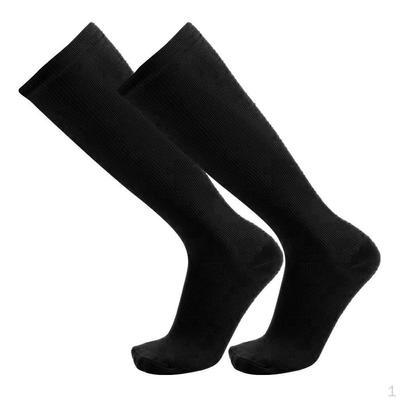 1 Pair Men Athletic Compression Socks Support Stockings Sleeve Ankle Care