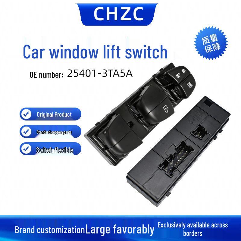 Nissan 25401-3TA5A Window Control Switch Electric
