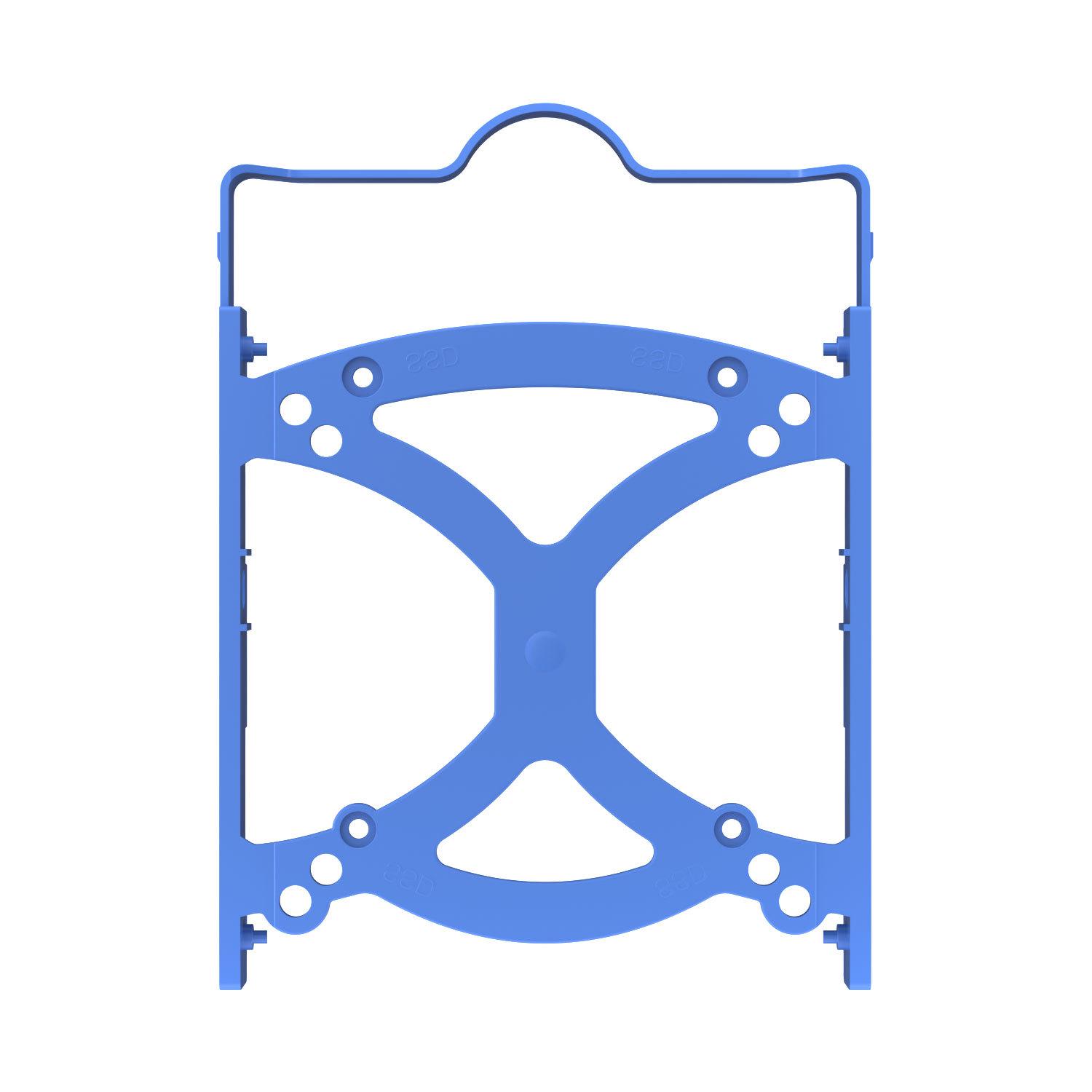 

3.5 Mechanical Hard Drive Guide Rail Rack for Desktop NAS Chassis синий