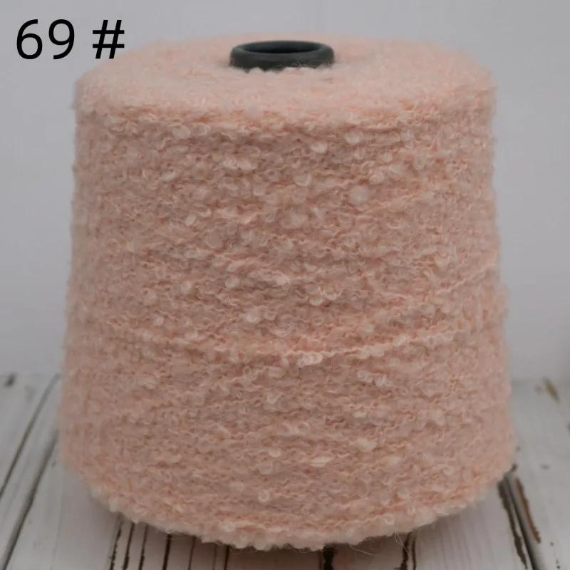 200g 460m Hand-braided Alpaca Loop Wool Yarn Thread Hand Knitting Wool Crochet Yarn for DIY Sweater Soft Smooth Yarn