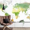 Photomural World Map Self-Adhesive Mural 208x146