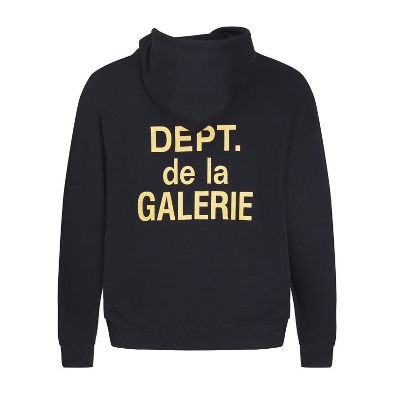 Prémiová GALERIE s potiskem písmen Vintage mikina Unisex Oversized Streetwear Mikina Pánská Dámská