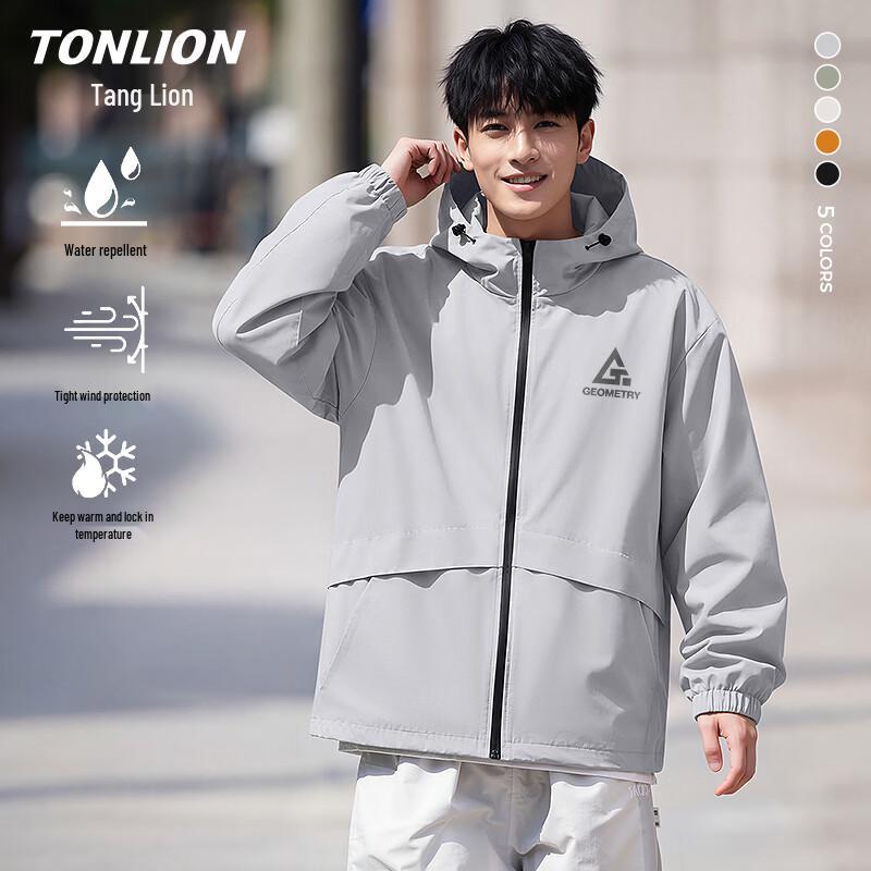 TonLion Men s Versatile Outdoor Casual Jacket L