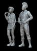 Mantis Miniatures Figure Series Modern Punk Male and Female Set Resin Kit Man35198 1/35 (2 Figures) (Person)