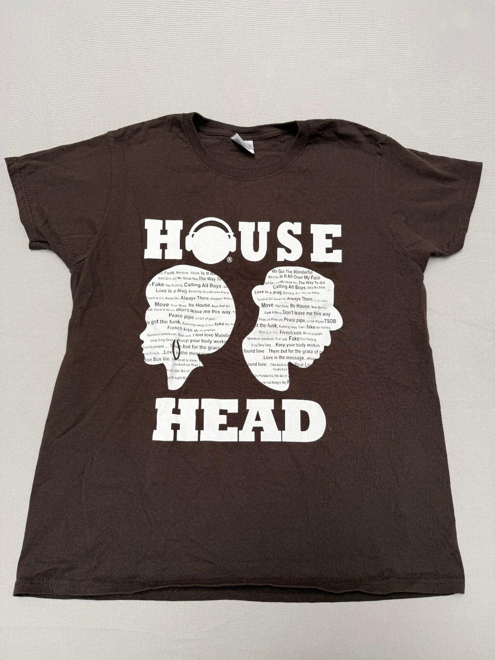 House Head DJ T shirt History of Jazz T shirt - M S