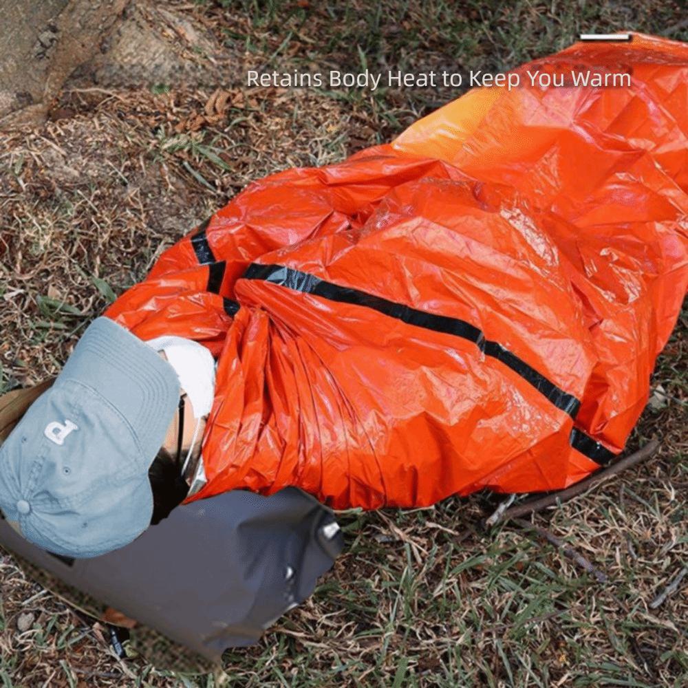 Waterproof Emergency Sleeping Bag Portable Thermal Blanket Survival Sleeping Bag Hiking