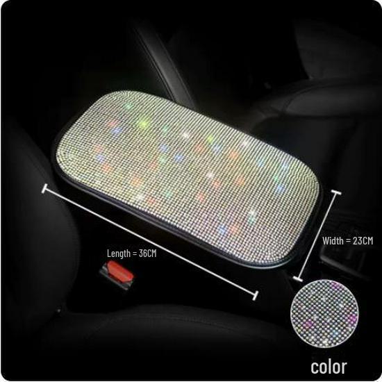 Car Headrest and Lumbar Support with Armrest Pad, Handbrake Gear Cover, Rearview Mirror Safety, and Shoulder Cover - Universal Fit.