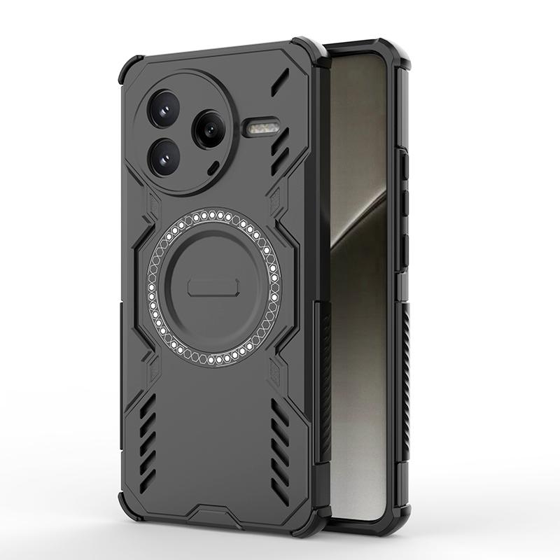 KEYSION Hollow Heat Dissipation Case for POCO F7 Pro F7 Ultra Magnetic Cooling Shockproof Phone Cover for Xiaomi POCO F7 Ultra