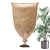 Sacos de Cobertura de Plantas de Inverno de Juta Sacos de Cobertura de Plantas de Inverno Reutilizáveis de Juta Pano de Proteção Geada Congelamento Envoltório Para Quintal Jardim Flor