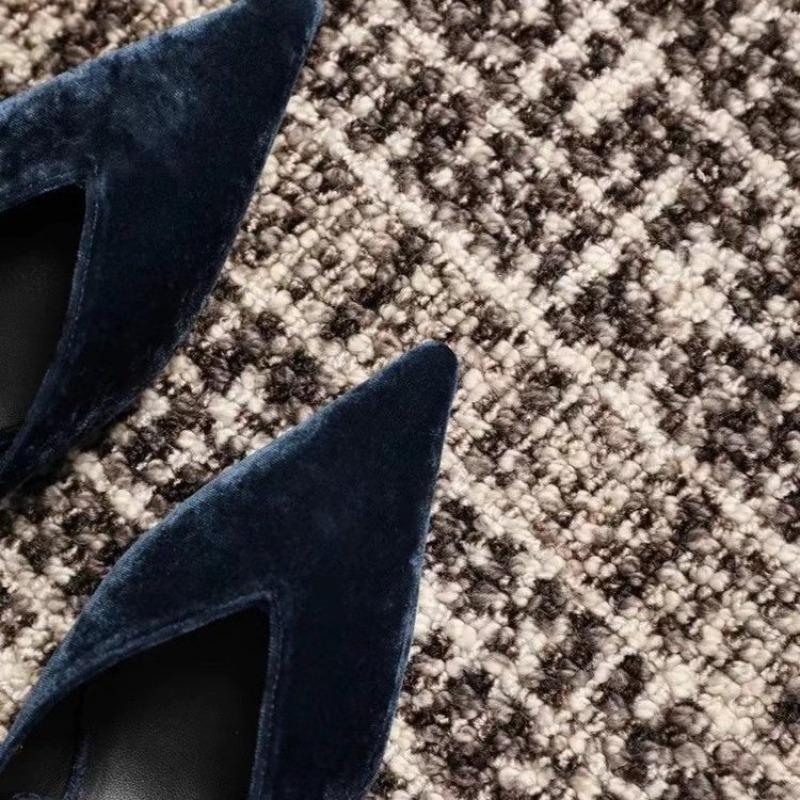 Pointed Toe Suede Women Shoes Sexy Autumn Heels Shoes Woman Trend Designer Sandals Pumps Elegant Female Zapatos