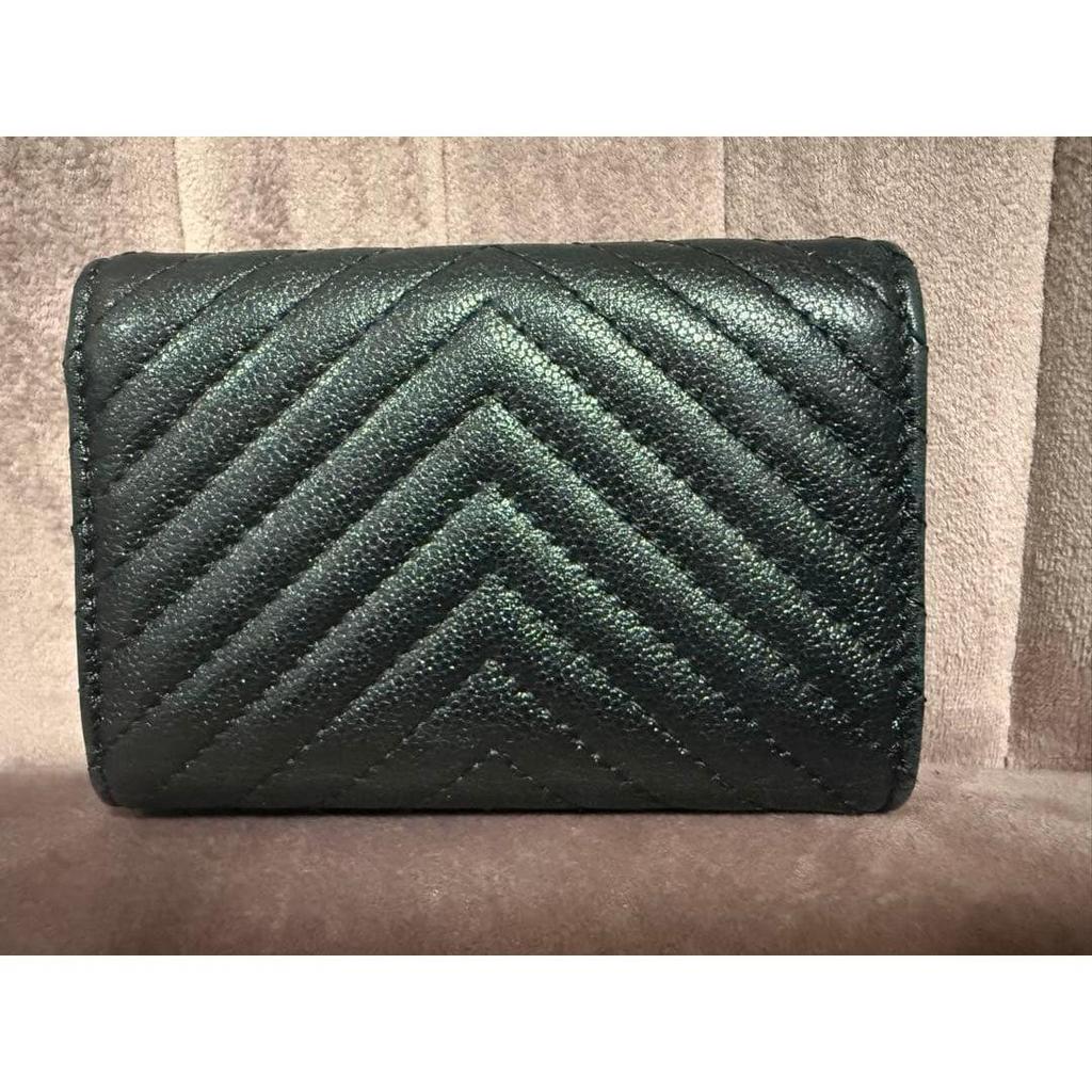Used Boy Chanel Tri-fold Wallet
