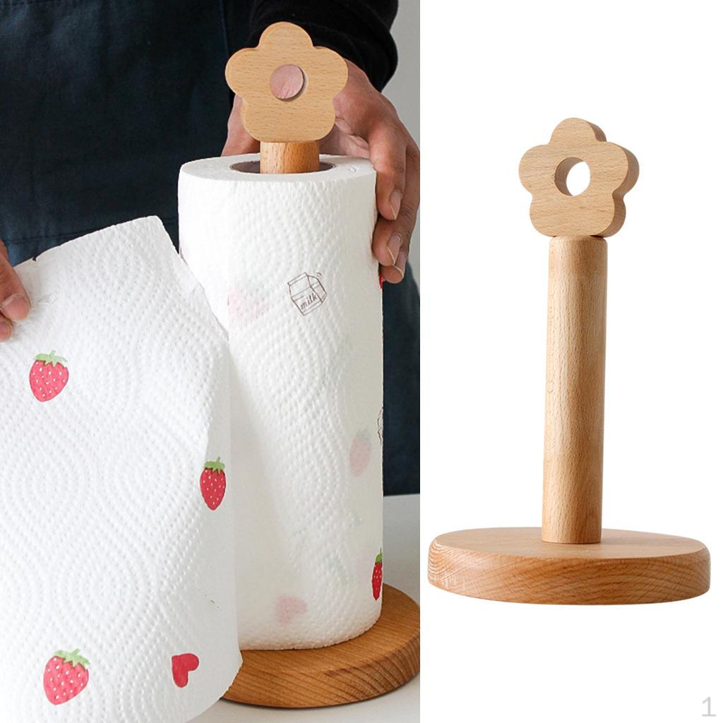 Буковая Подставка для Бумажных Полотенец Настольная Передвижная Формованная Напольная Small 1490₽