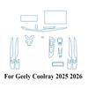 PPF Protection Film For Geely Coolray 2025 2026 Accessories Interior Transparent TPU LCD Navigation Gear Panel Center Console