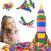 600-Piece Building Blocks Set - STEM Learning Playset for Preschool & Kindergarten Kids