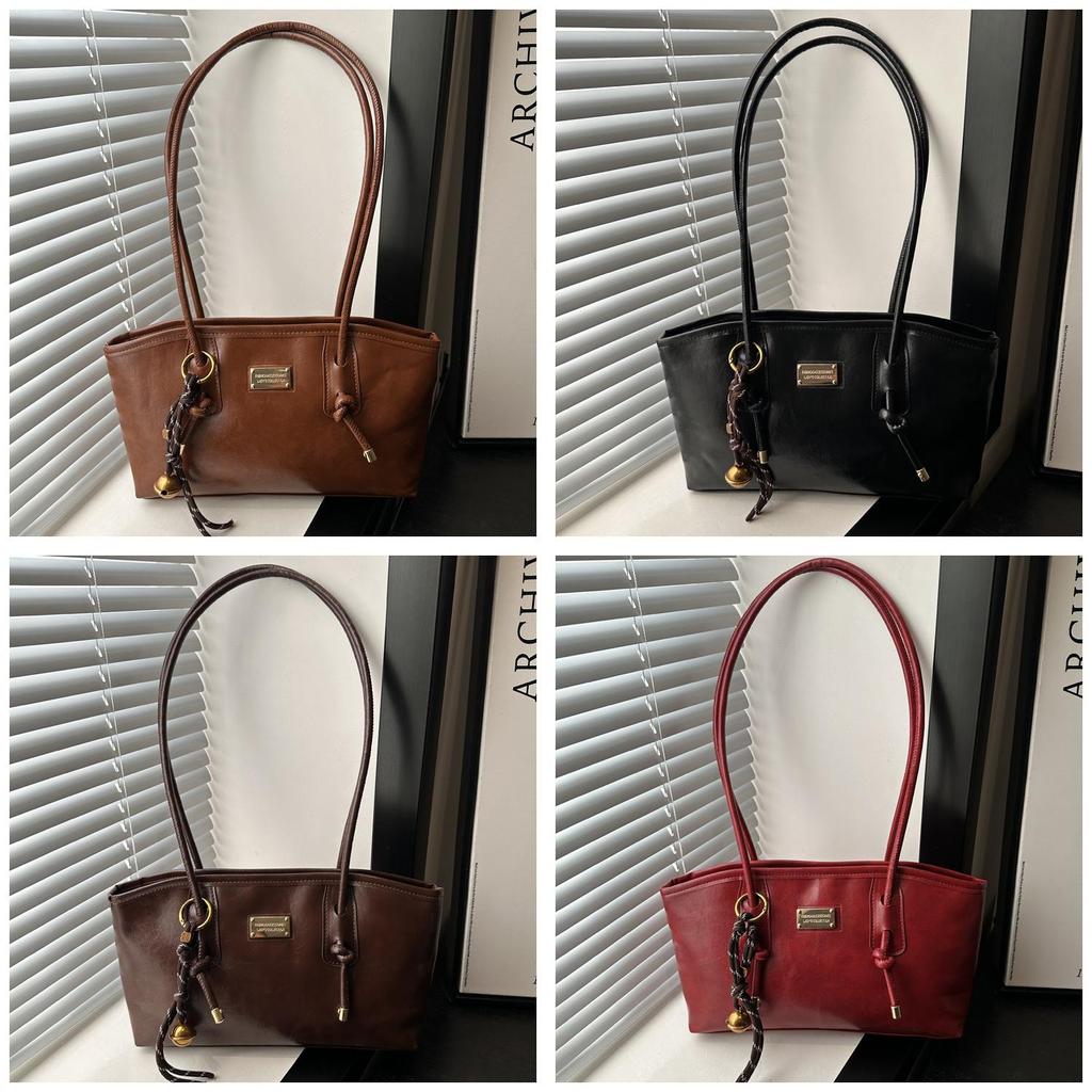 Pu Tote Bag For Women With Stitching Design And Inner Phone Pocket For Daily Use