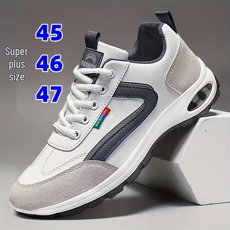 Men's Lightweight Waterproof Running & Work Shoes - Comfortable, Thick Sole, Casual Outdoor Sneakers for Spring & Autumn