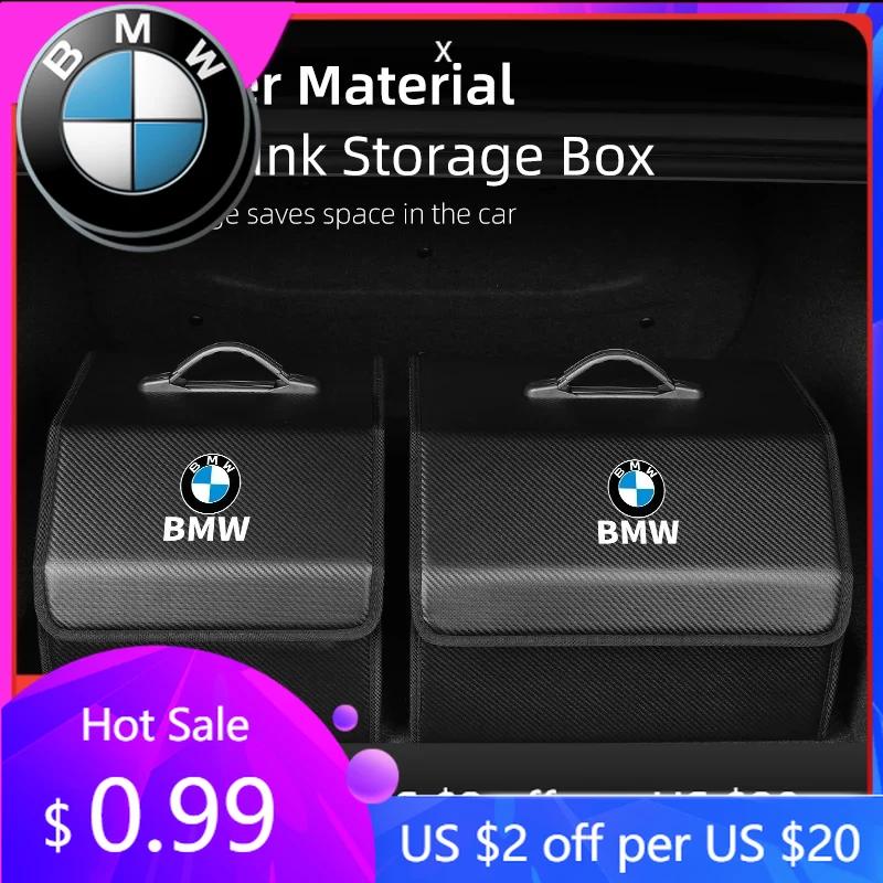 BAGV1 Car Sticker Hot New Car Trunk Organizer Box For BMW X1 X2 X3 X4 X5 E46 E90 E70 E60 F10 F30 F15 F25 G20 G30 G60 Folding PU Auto B