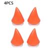 4PCS Motorcycle Helmet Cute Corner Horn Decoration Motocross Full Face Off Road Helmet Decoration Moto Car Accessories