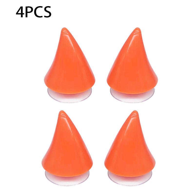 4PCS Motorcycle Helmet Cute Corner Horn Decoration Motocross Full Face Off Road Helmet Decoration Moto Car Accessories