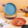 Lightweight Dinner Plates Plastic Tableware Kitchen Accessories Wheat Straw Plates  Fruit
