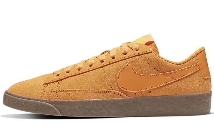 Nike Blazer Low Sd  Yellow Suede  Women s AV9373-800 38