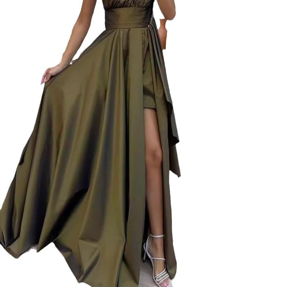 Elegantes Herbst-Modekleid 2025 für Damen – Europäischer & Amerikanischer Stil