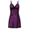 Sleepwear Spaghetti Floral Lace Trim Bowknot Dress Erotic Lingerie Strap Nightwear