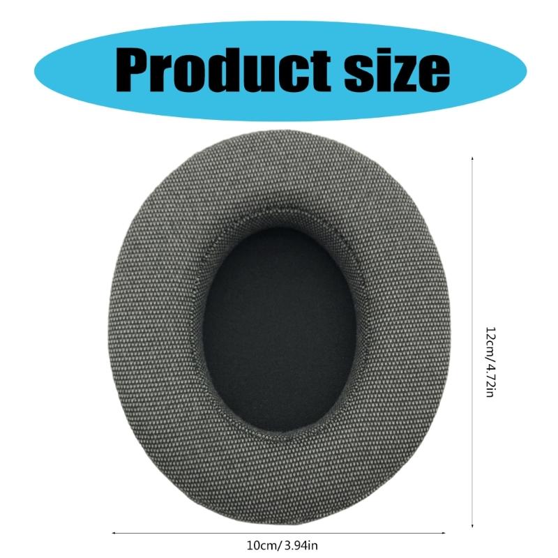 Protein Leather Earpads Ear Cushions Optional For SHP9500 SHP9600 Over Ear Headphones Soft Foam Ear Cushions